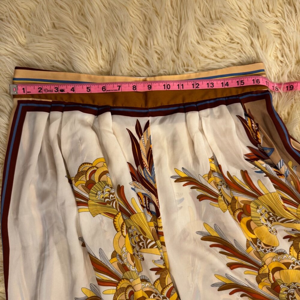 Zara Silk Wide Leg Pants - Picture 6 of 6